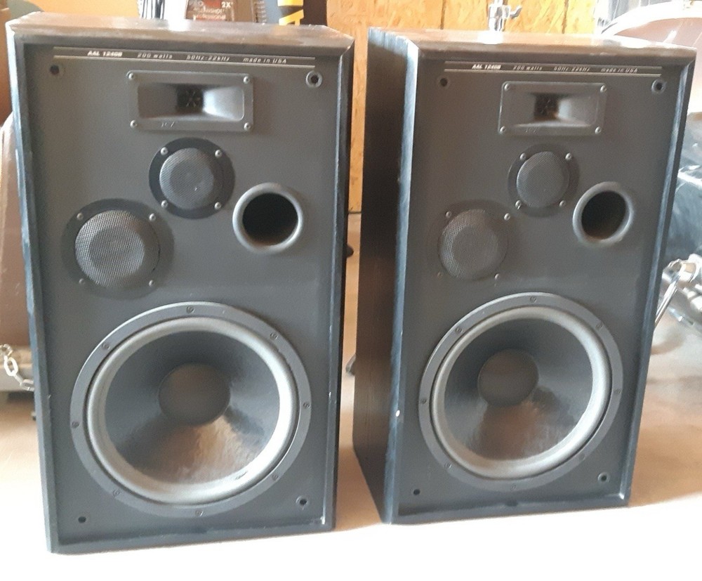 MTX -AAL 1240B Floor Tower Speakers Vintage Home Audio 12” Drivers