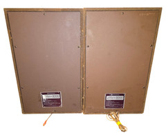 Vintage Zenith Allegro 3000 Speakers Pair 16 Ohm Tested Grills Wood Cabinet