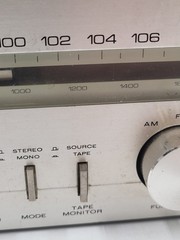 Vintage Marantz SR220 Stereo Receiver Silver Face – UNTESTED For Parts/Repair
