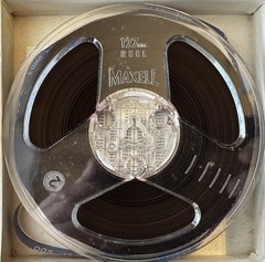 Maxell PR-5 5″ Empty Reel, Clear Three Window, New, Sealed