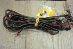 BSR/Fisher C123.R.2 225-AX Line cord & Ground Wire. Tested. Parting Out C123.R.2