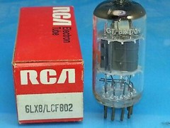 MULLARD 6LX8 LCF802 TUBE NOS NIB Valvola Röhre Valve SINGLE M15