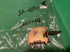 Pioneer SA-6500 II Stereo Integrated Amplifier Parting Out Loudness Switch