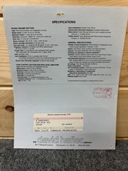 ⭐️Original David Hafler DH-101 Stereo Preamplifier Dealer Sales Brochure ⭐️