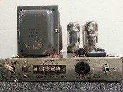 Vintage Dynaco Dynakit Mark III Monoblock Tube Amplifier with Spare Set of Tubes