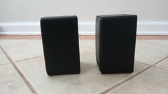 Vintage Realistic Minimus-7 40-2030C Metal Bookshelf Speakers Pair – 8 Ohm 40W