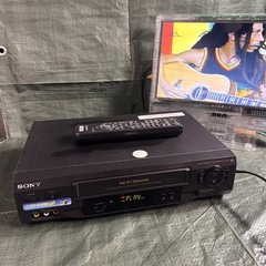 Sony SLV-N51 VHS VCR Recorder 4 Head HIFI Stereo VCR Plus With REMOTE Tested