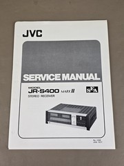 JVC Stereo Receiver Model JR-S400 Mark || Service Manual D-3165