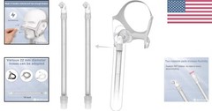 Durable 2-Pack N20 Short Tubes with Quick-Release Clips, Leak-Free & Quiet