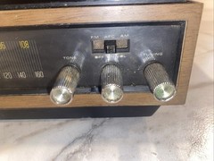 Zenith Model A424W – Mid Century – Circle Of Sound – AM FM Radio 1975 Tested