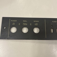 TEAC A-3440 Power Function Faceplate Replacement Play Pause Stop
