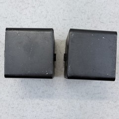 Realistic MINIMUS 7 Speakers Black Metal Bookshelf Vintage Made In Japan Tested