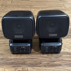 Set of 2 Vintage AIWA SC-B10-H Speaker System Tested SEE DESCRP Free Shipping