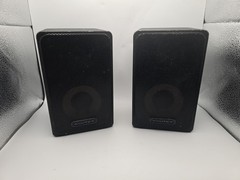 vintage ACUTEX speakers Bookshelf Stereo Mini Transducer System 40w 8 Ohms Japan