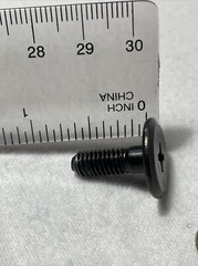 Mitsubishi Model DA-R15 AM-FM Stereo Receiver Wood Outer CASE SCREW