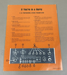 Mcintosh C32 If You’re In A Hurry Setup Instructions D-1500