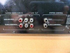 RCA MTR225 DIMENSIA DUAL AUTO REVERSE CASSETTE DECK – PARTS OR REPAIR ONLY