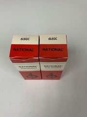 National Electronics 6L 6GC Tubes