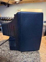 Vintage Sharp 13″ Retro Gaming Color CRT TV 13N-M100B w/ Front AV | TESTED