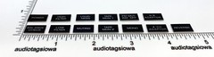 Sansui Vintage Receiver Badges for Buttons All Models 7000, 6, 7, 8 Full Set