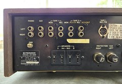 Vintage Pioneer SX-525 Stereo Receiver Wont Power On Parts or Repair Fuse Good