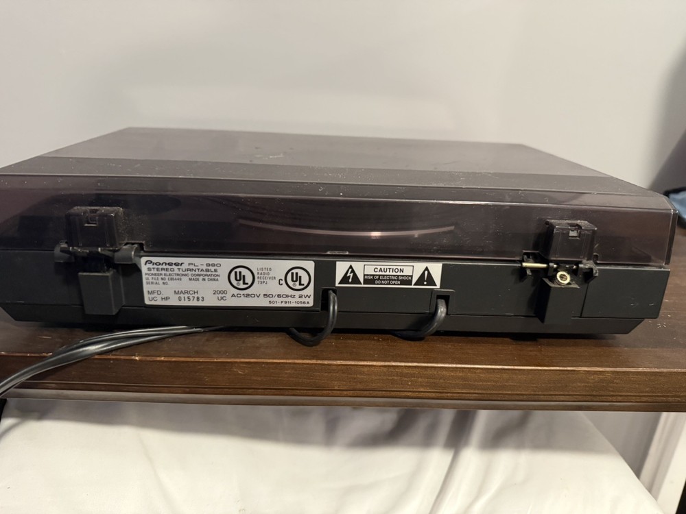 *Parts- Repairs / Read Description: Pioneer PL-990 Automatic Belt Turntable