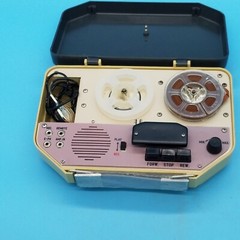 VERY RARE Vintage HAMILTON HR-407 reel to reel recorder player with Mice AS-IS