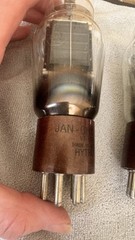 Quad Hytron Brown Base VT-101 (837) NOS HF Beam Power Tubes
