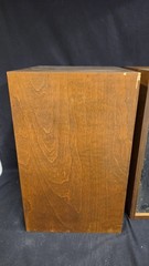 Vintage 1980 Klipsch Heresy Empty Cabinets HBR Factory Birch Veneer No Drivers