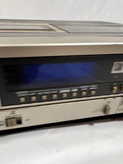 Sanyo VCR 3900 II Betacord Beta VCR Video Cassette Recorder Untested Powers On