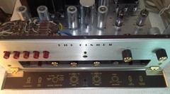 Vintage Fisher Stereo Master Control X-101-C Tube Amplifier