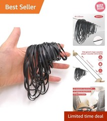 Durable 50PCS Cassette Rubber Belts, 3mm Width for Reliable Playback Performance