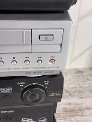 Lot Of 4 Devices For Parts Or Repair VCR JVC Hr-s5902u Sony Slv-d370p Technics