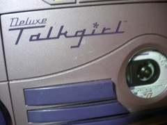 Tiger Deluxe Talkgirl Cassette Player Recorder Home Alone 2. Needs Help! As Is