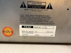 Teac V-750 Stereo Cassette Deck