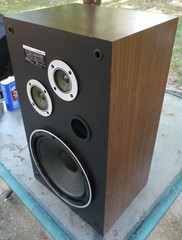 Pioneer CS-G201W 3-Way 1 Speaker System 100 Watts 6 OHM w/Grill Tested