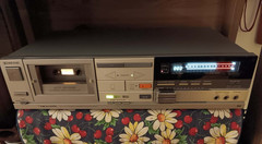 Realistic SCT-42 Stereo Auto Reverse Cassette Deck 14-628 Made by Hitachi – #1