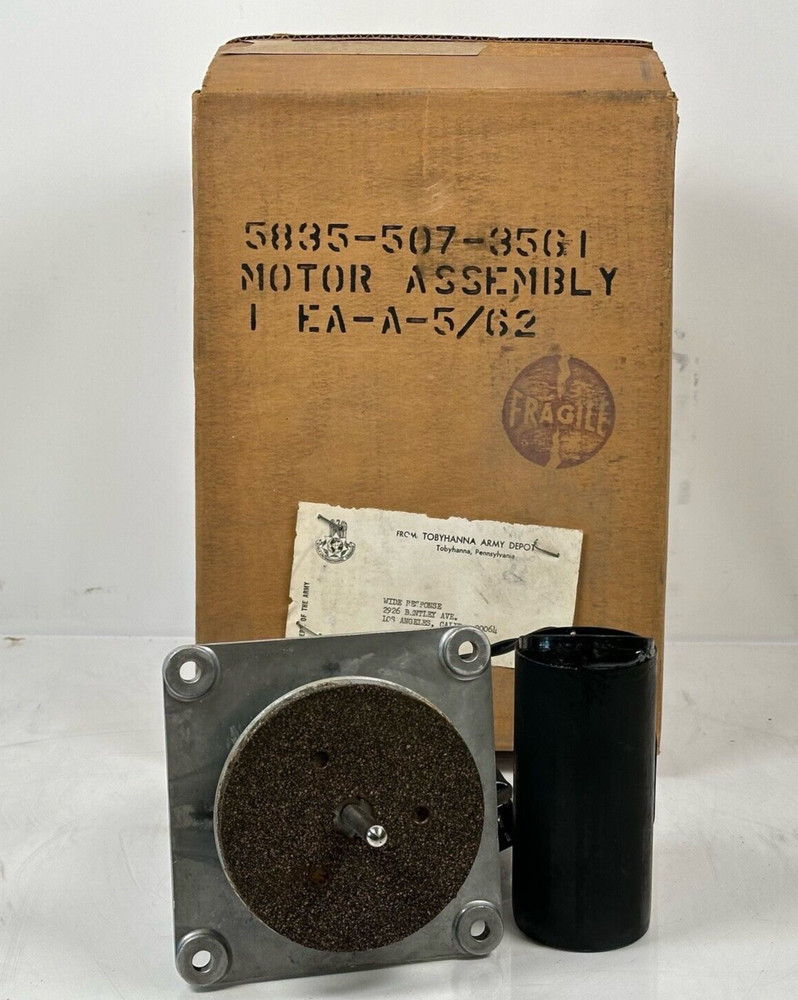 (New Old Stock) Ampex Reel to Reel Tape Machine Capstan Motor Assembly 403-3