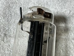 1956 UNITED USAF-596 RECTIFIER TUBE NOS BLACK PLATE 5U4G WE 274B 5U4 5AR4 GZ34