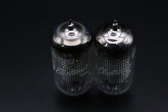 GE 6267 EF86 Pair – West Germany – Silver Mesh Shield – Cup Getter