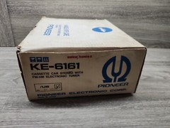 Pioneer KE-6161 Original Box With Some Accessories ( No Stereo). Box Wear