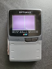 Vintage Optimus 2” LCD Color Portable TV 16-176. Powers On