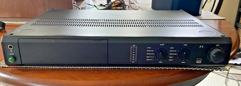 ADS A2 Integrated Amplifier — Fully Functional — Rare ADS Atelier