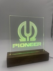 Pioneer SPEC-4 Stereo Power Amplifier Vintage LED Sign