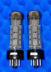 TWO Siemens National 6CA7 EL34 Tubes /Amplitrex👍/ STRONG PLATE CURRENTS / ’80