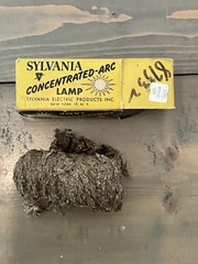 NOS-RARE VTG Sylvania Concentrated-Arc Lamp Vaccum Tube 87332 H58 K10/DC/S-NIB