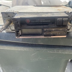 Vintage Pioneer KE4141 AM/FM Stereo Cassette Shaft Post Style Radio untested