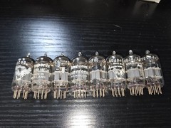 Amperex Bugle Boy ECC88 6DJ8 Vintage Audio Tubes Lot of (8)