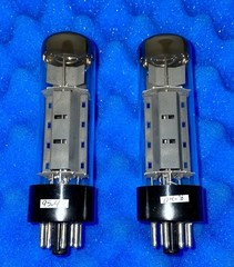 TWO Siemens National 6CA7 EL34 Tubes /Amplitrex Tested 👍/ Dimples / 1980’s