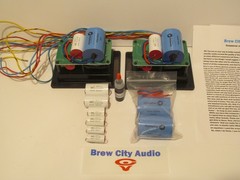 Capacitor recap re-cap kit for Cerwin Vega RE30 RE-30 crossover restoration